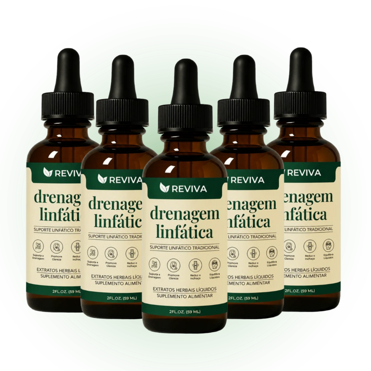 Reviva® Gotas para Drenagem Linfática.